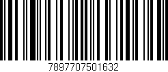 Código de barras (EAN, GTIN, SKU, ISBN): '7897707501632'