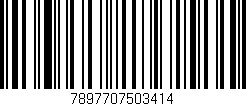 Código de barras (EAN, GTIN, SKU, ISBN): '7897707503414'