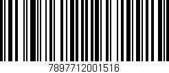 Código de barras (EAN, GTIN, SKU, ISBN): '7897712001516'