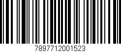 Código de barras (EAN, GTIN, SKU, ISBN): '7897712001523'