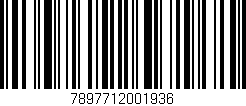 Código de barras (EAN, GTIN, SKU, ISBN): '7897712001936'