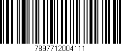 Código de barras (EAN, GTIN, SKU, ISBN): '7897712004111'