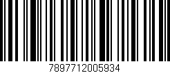 Código de barras (EAN, GTIN, SKU, ISBN): '7897712005934'