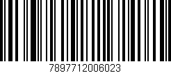Código de barras (EAN, GTIN, SKU, ISBN): '7897712006023'