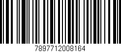 Código de barras (EAN, GTIN, SKU, ISBN): '7897712008164'