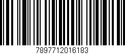 Código de barras (EAN, GTIN, SKU, ISBN): '7897712016183'