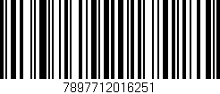Código de barras (EAN, GTIN, SKU, ISBN): '7897712016251'