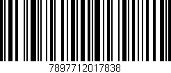 Código de barras (EAN, GTIN, SKU, ISBN): '7897712017838'