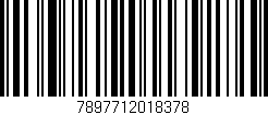 Código de barras (EAN, GTIN, SKU, ISBN): '7897712018378'