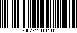 Código de barras (EAN, GTIN, SKU, ISBN): '7897712018491'
