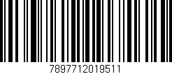 Código de barras (EAN, GTIN, SKU, ISBN): '7897712019511'