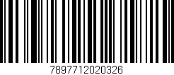 Código de barras (EAN, GTIN, SKU, ISBN): '7897712020326'