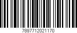 Código de barras (EAN, GTIN, SKU, ISBN): '7897712021170'