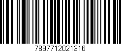 Código de barras (EAN, GTIN, SKU, ISBN): '7897712021316'