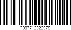 Código de barras (EAN, GTIN, SKU, ISBN): '7897712022979'