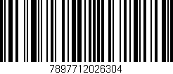 Código de barras (EAN, GTIN, SKU, ISBN): '7897712026304'