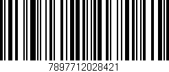Código de barras (EAN, GTIN, SKU, ISBN): '7897712028421'