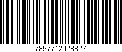 Código de barras (EAN, GTIN, SKU, ISBN): '7897712028827'