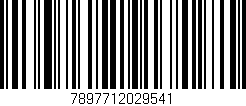 Código de barras (EAN, GTIN, SKU, ISBN): '7897712029541'