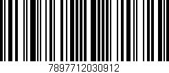 Código de barras (EAN, GTIN, SKU, ISBN): '7897712030912'