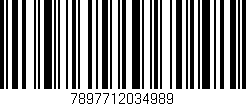 Código de barras (EAN, GTIN, SKU, ISBN): '7897712034989'