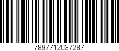 Código de barras (EAN, GTIN, SKU, ISBN): '7897712037287'