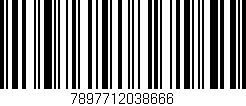 Código de barras (EAN, GTIN, SKU, ISBN): '7897712038666'