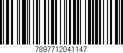 Código de barras (EAN, GTIN, SKU, ISBN): '7897712041147'