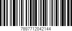 Código de barras (EAN, GTIN, SKU, ISBN): '7897712042144'