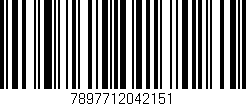 Código de barras (EAN, GTIN, SKU, ISBN): '7897712042151'