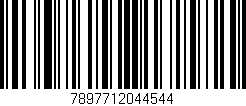 Código de barras (EAN, GTIN, SKU, ISBN): '7897712044544'
