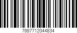 Código de barras (EAN, GTIN, SKU, ISBN): '7897712044834'