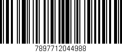 Código de barras (EAN, GTIN, SKU, ISBN): '7897712044988'