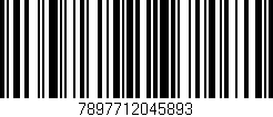 Código de barras (EAN, GTIN, SKU, ISBN): '7897712045893'