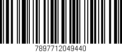 Código de barras (EAN, GTIN, SKU, ISBN): '7897712049440'