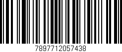 Código de barras (EAN, GTIN, SKU, ISBN): '7897712057438'