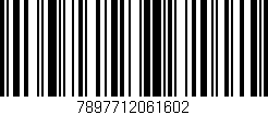 Código de barras (EAN, GTIN, SKU, ISBN): '7897712061602'