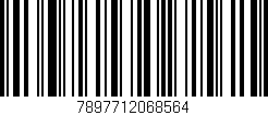 Código de barras (EAN, GTIN, SKU, ISBN): '7897712068564'