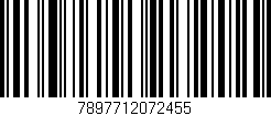 Código de barras (EAN, GTIN, SKU, ISBN): '7897712072455'
