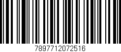 Código de barras (EAN, GTIN, SKU, ISBN): '7897712072516'
