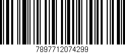 Código de barras (EAN, GTIN, SKU, ISBN): '7897712074299'