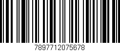 Código de barras (EAN, GTIN, SKU, ISBN): '7897712075678'