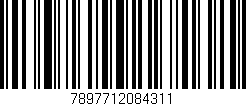 Código de barras (EAN, GTIN, SKU, ISBN): '7897712084311'