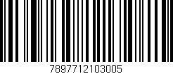 Código de barras (EAN, GTIN, SKU, ISBN): '7897712103005'