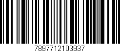 Código de barras (EAN, GTIN, SKU, ISBN): '7897712103937'