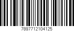 Código de barras (EAN, GTIN, SKU, ISBN): '7897712104125'