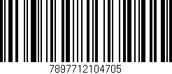 Código de barras (EAN, GTIN, SKU, ISBN): '7897712104705'