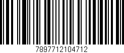 Código de barras (EAN, GTIN, SKU, ISBN): '7897712104712'