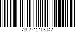 Código de barras (EAN, GTIN, SKU, ISBN): '7897712105047'