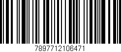 Código de barras (EAN, GTIN, SKU, ISBN): '7897712106471'
